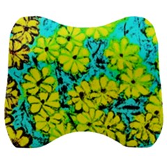 Chrysanthemums Velour Head Support Cushion