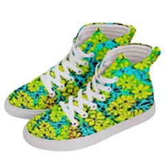 Chrysanthemums Women s Hi-top Skate Sneakers