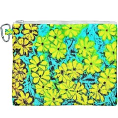 Chrysanthemums Canvas Cosmetic Bag (xxxl) by Hostory