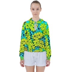 Chrysanthemums Women s Tie Up Sweat