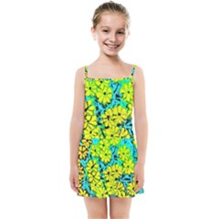 Chrysanthemums Kids  Summer Sun Dress