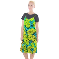 Chrysanthemums Camis Fishtail Dress