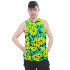 Chrysanthemums Men s Sleeveless Hoodie by Hostory