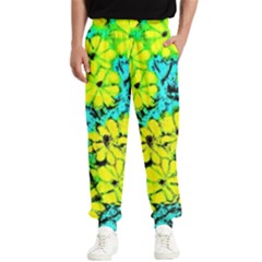 Chrysanthemums Men s Elastic Waist Pants