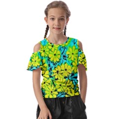 Chrysanthemums Kids  Butterfly Cutout Tee