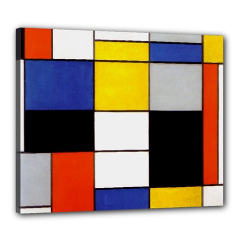 Composition A By Piet Mondrian Canvas 24  X 20  (stretched) by impacteesstreetweareight