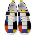 Composition A By Piet Mondrian Men s Velcro Strap Shoes View1