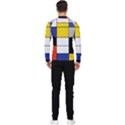 Composition A By Piet Mondrian Men s Long Sleeve Rash Guard View2