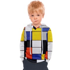 Composition A By Piet Mondrian Kids  Overhead Hoodie by impacteesstreetweareight