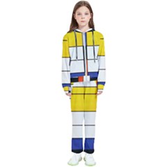 Composition A By Piet Mondrian Kids  Tracksuit by impacteesstreetweareight