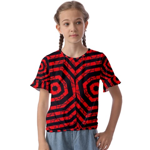 Phase Three Kids  Cuff Sleeve Scrunch Bottom Tee by impacteesstreetweareight