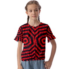 Phase Three Kids  Cuff Sleeve Scrunch Bottom Tee