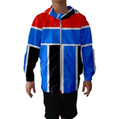 Crossing Lines Kids  Hooded Windbreaker by impacteesstreetweareight