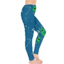 Funny Aliens With Spaceships Leggings  View4