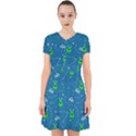 Funny Aliens With Spaceships Adorable in Chiffon Dress View1