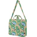 Girls With Dogs For A Walk In The Park Square Shoulder Tote Bag View1