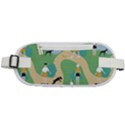 Girls With Dogs For A Walk In The Park Rounded Waist Pouch View1