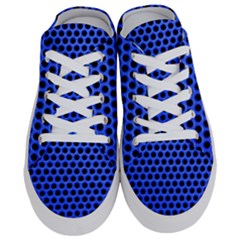 Metallic Mesh Screen-blue Half Slippers by impacteesstreetweareight