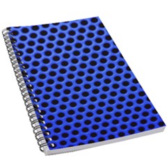 Metallic Mesh Screen-blue 5 5  X 8 5  Notebook by impacteesstreetweareight