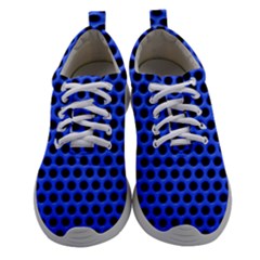 Metallic Mesh Screen-blue Athletic Shoes by impacteesstreetweareight