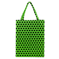 Metallic Mesh Screen-green Classic Tote Bag by impacteesstreetweareight