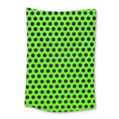 Metallic Mesh Screen-green Small Tapestry by impacteesstreetweareight