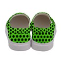 Metallic Mesh Screen-green Women s Canvas Slip Ons View4