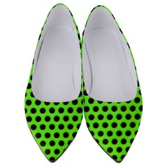 Metallic Mesh Screen-green Women s Low Heels by impacteesstreetweareight