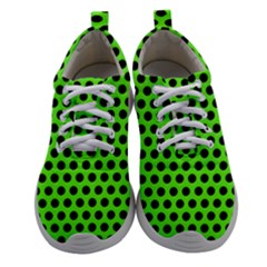 Metallic Mesh Screen-green Athletic Shoes by impacteesstreetweareight