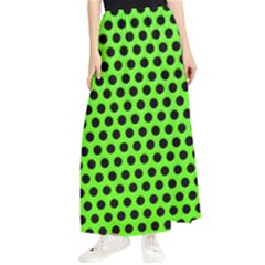 Metallic Mesh Screen-green Maxi Chiffon Skirt by impacteesstreetweareight