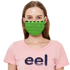 Metallic Mesh Screen-green Cloth Face Mask (adult) by impacteesstreetweareight