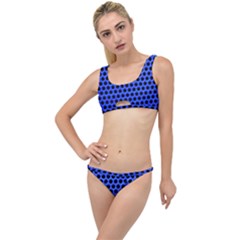 Metallic Mesh Screen-blue The Little Details Bikini Set by impacteesstreetweareight