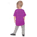 Metallic Mesh Screen Kids  Raglan Tee View2