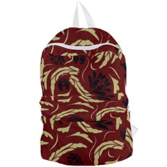 Folk Flowers Pattern Floral Surface Design Seamless Pattern Foldable Lightweight Backpack by Eskimos