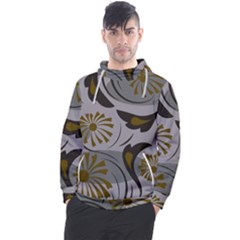 Folk Flowers Pattern Floral Surface Design Seamless Pattern Men s Pullover Hoodie by Eskimos