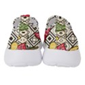 Leaves Foliage Batik Seamless Women s Slip On Sneakers View4