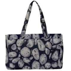 White Rocks Close Up Pattern Photo Canvas Work Bag by dflcprintsclothing