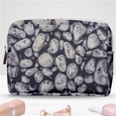 White Rocks Close Up Pattern Photo Make Up Pouch (medium)