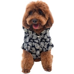 White Rocks Close Up Pattern Photo Dog Coat by dflcprintsclothing