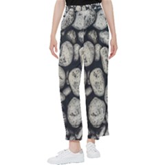 White Rocks Close Up Pattern Photo Women s Pants  by dflcprintsclothing