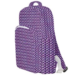 Metallic Mesh Screen 2 Double Compartment Backpack by impacteesstreetweareight