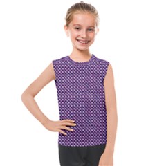 Metallic Mesh Screen 2 Kids  Mesh Tank Top by impacteesstreetweareight