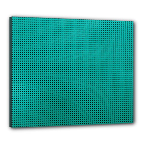 Metallic Mesh Screen 2-blue Canvas 24  X 20  (stretched) by impacteesstreetweareight