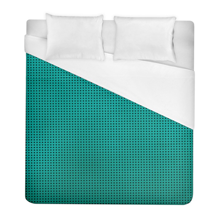 Metallic Mesh Screen 2-blue Duvet Cover (Full/ Double Size)