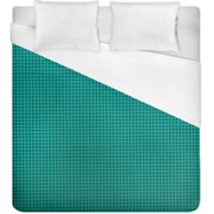 Metallic Mesh Screen 2-blue Duvet Cover (king Size) by impacteesstreetweareight