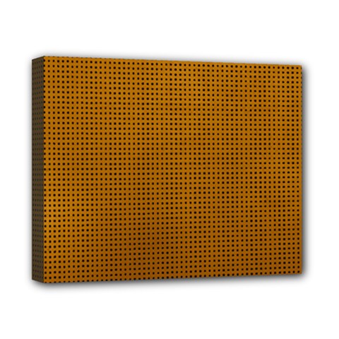 Metallic Mesh Screen 2-gold Canvas 10  X 8  (stretched) by impacteesstreetweareight