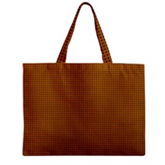 Metallic Mesh Screen 2-gold Zipper Mini Tote Bag by impacteesstreetweareight