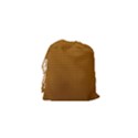 Metallic Mesh Screen 2-gold Drawstring Pouch (XS) View2