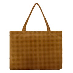 Metallic Mesh Screen 2-gold Medium Tote Bag by impacteesstreetweareight