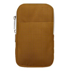 Metallic Mesh Screen 2-gold Waist Pouch (small) by impacteesstreetweareight